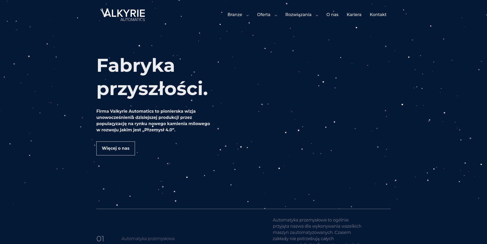 Valkyrie Automatics Poland - Fabryka przyszłości